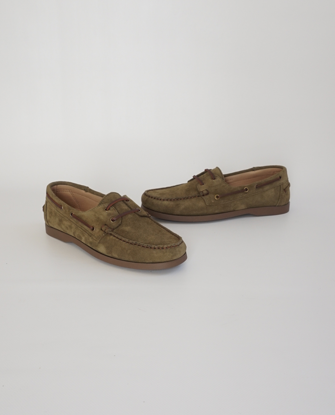 Forest Suede Boat Shoes