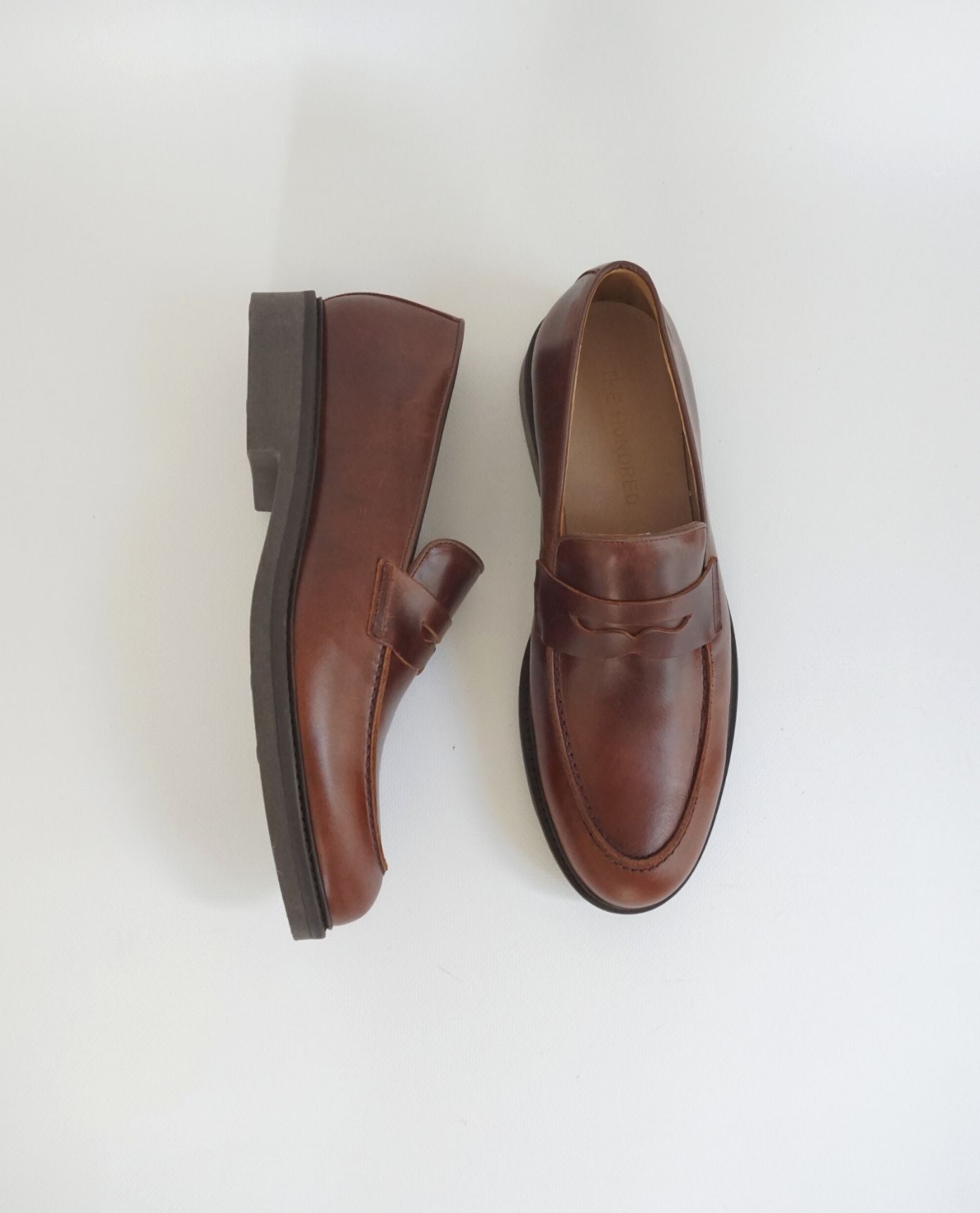 Brown Leather Loafers