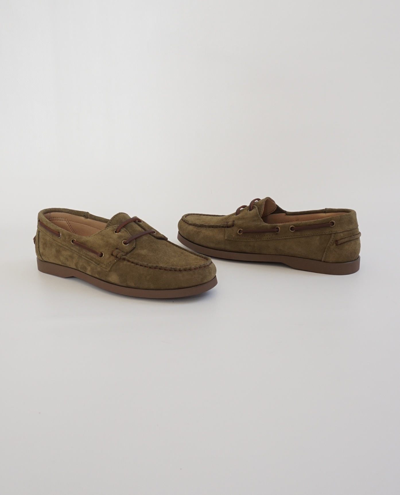 Forest Suede Boat Shoes