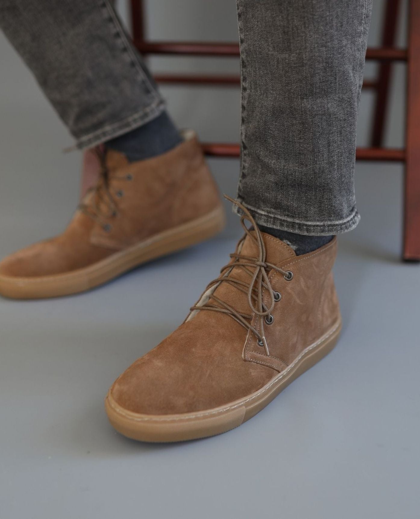 Zapatilla Chukka Visón