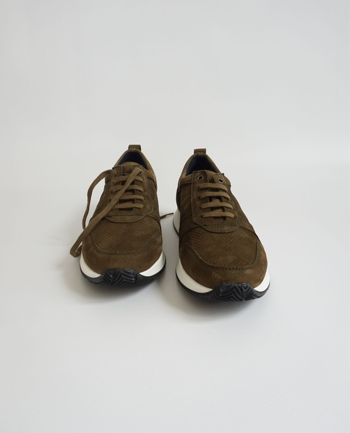 Zapatilla Ante Verde