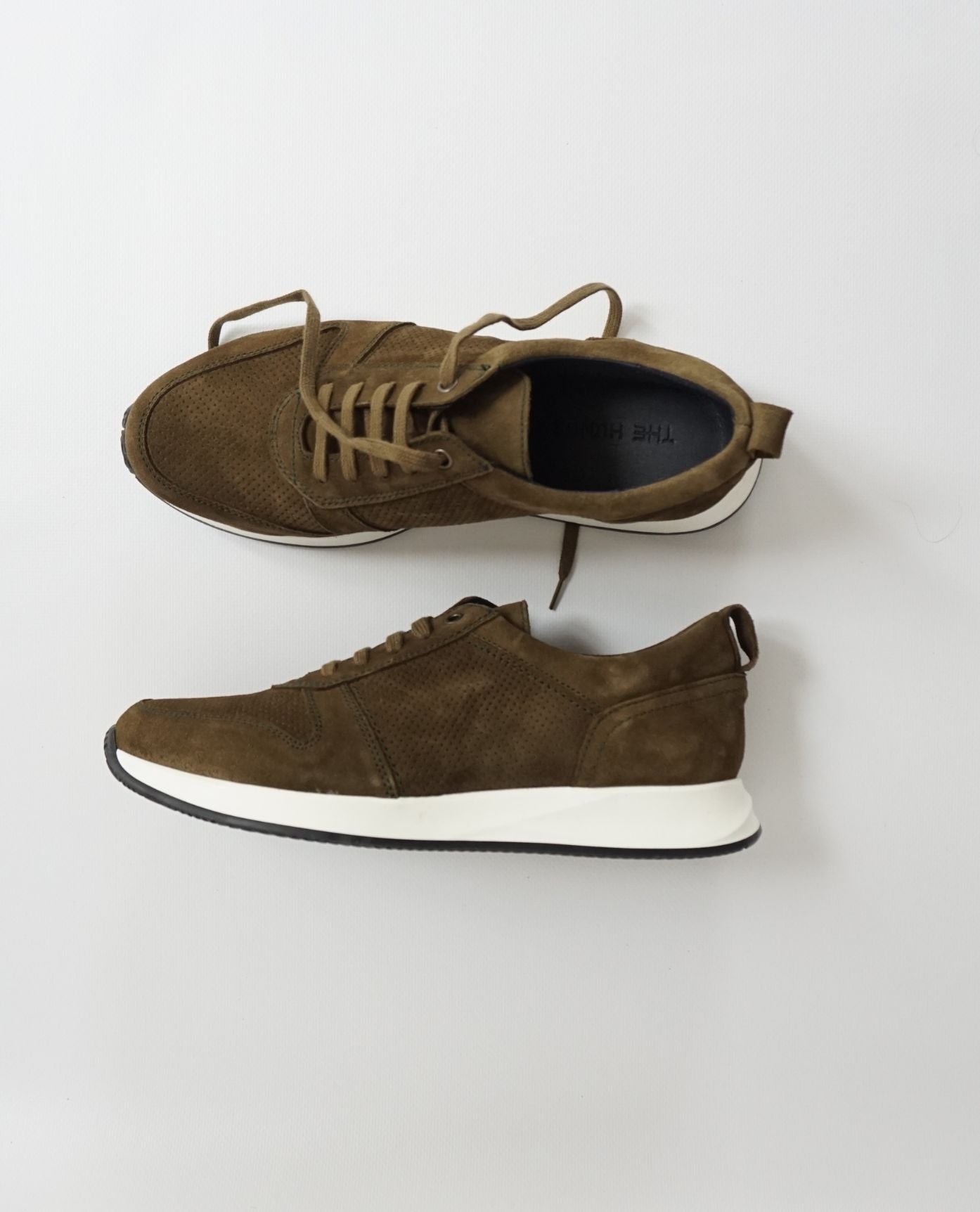Zapatilla Ante Verde