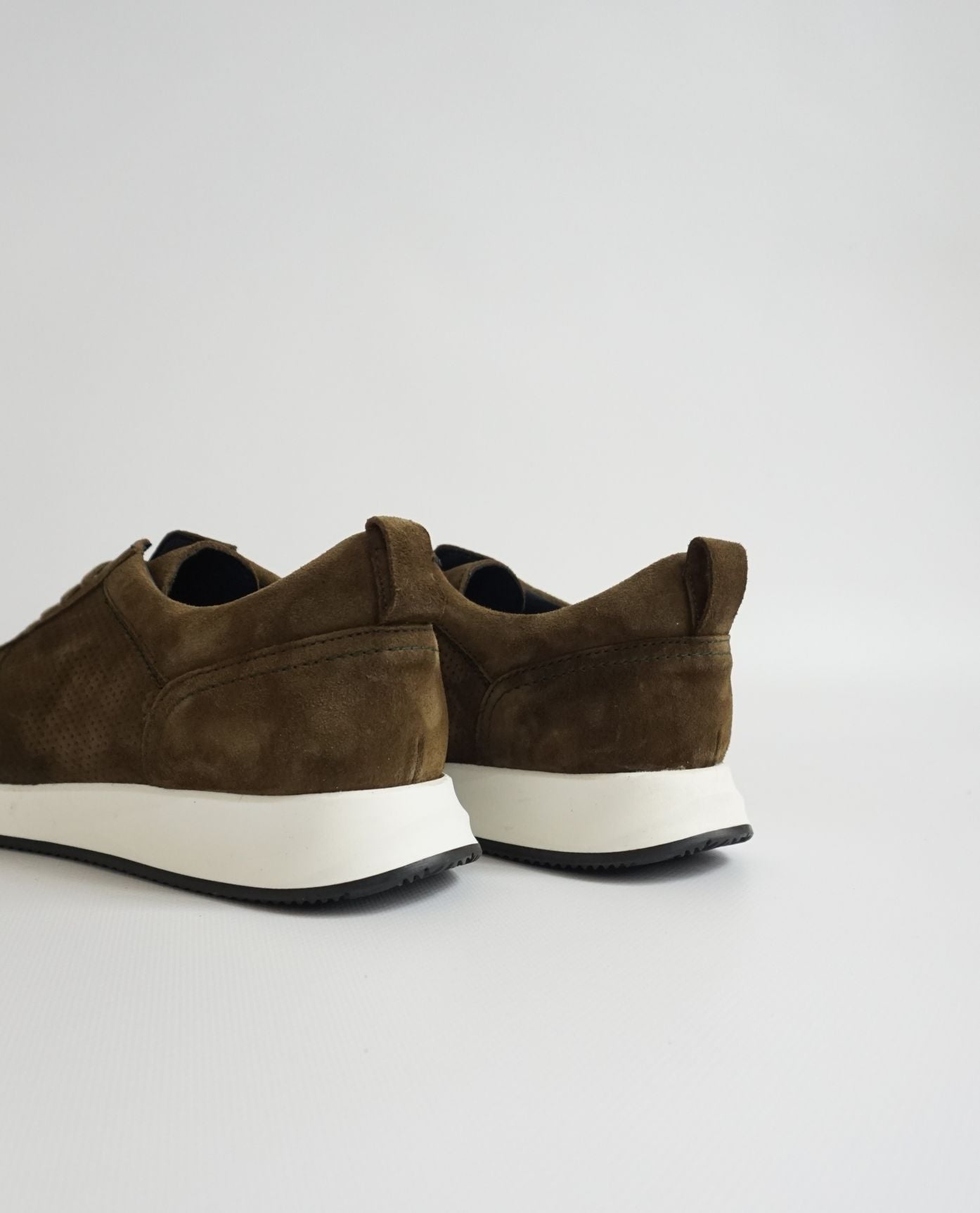 Zapatilla Ante Verde