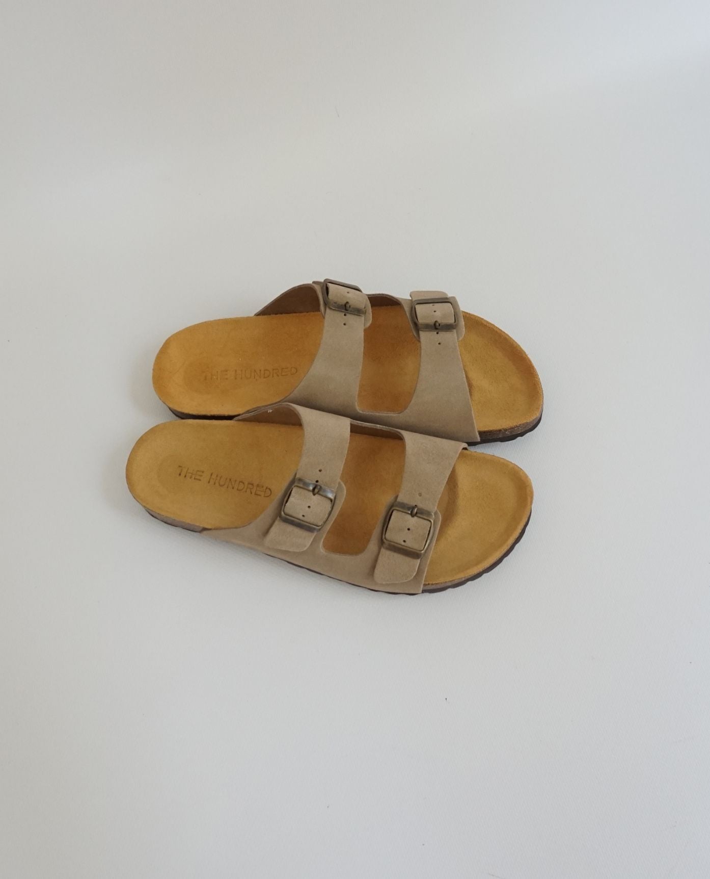Grey Suede Sandal