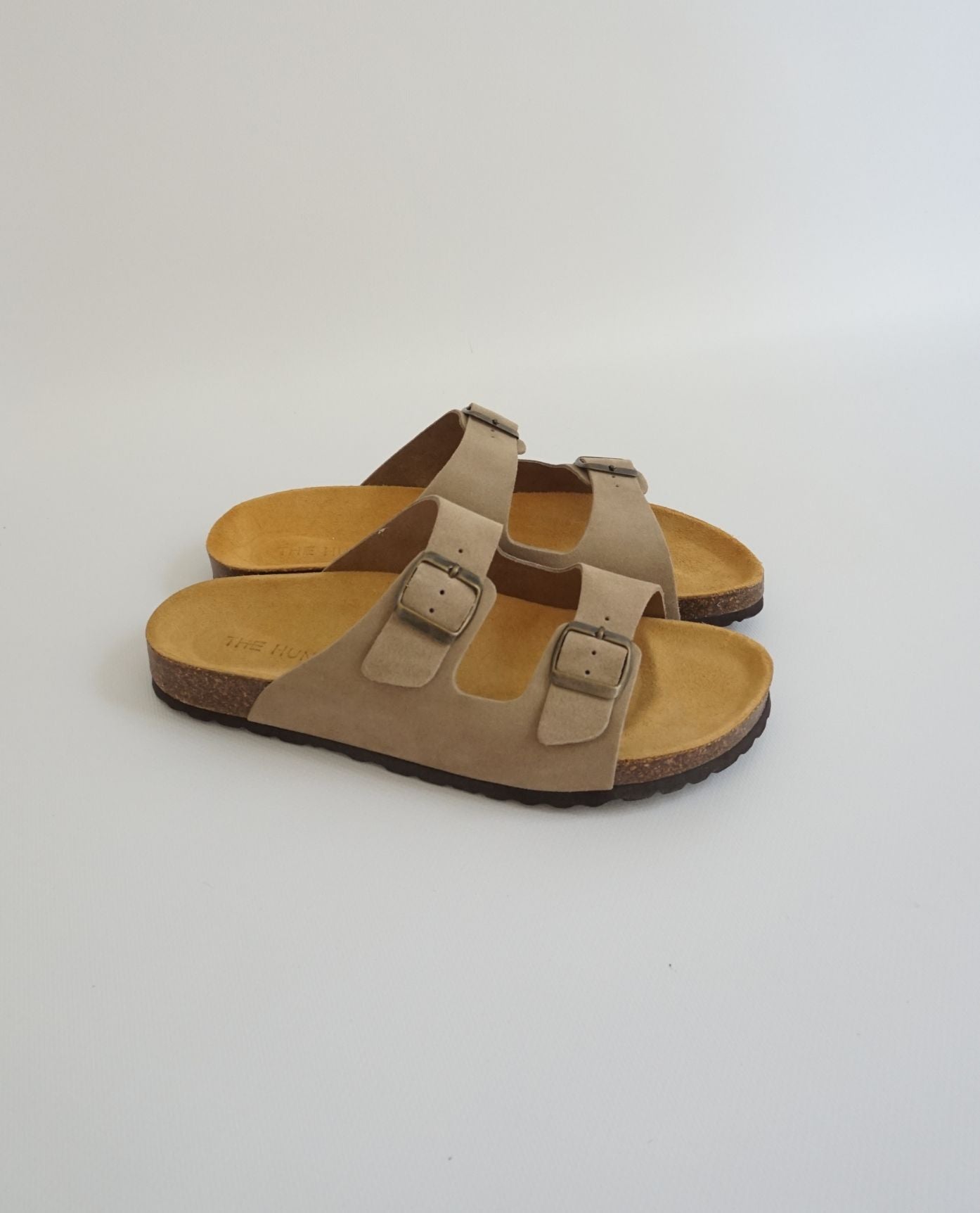 Grey Suede Sandal