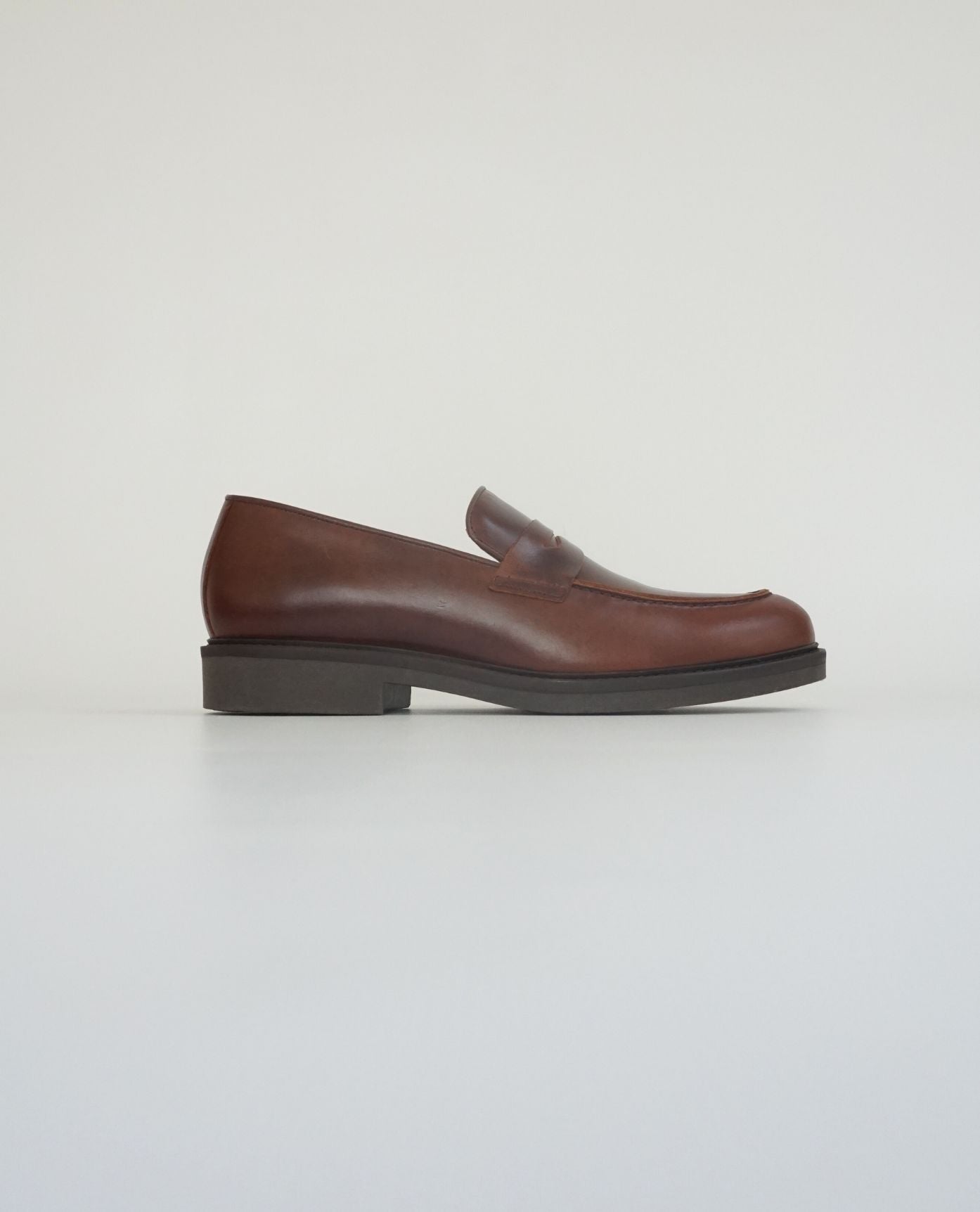 Brown Leather Loafers