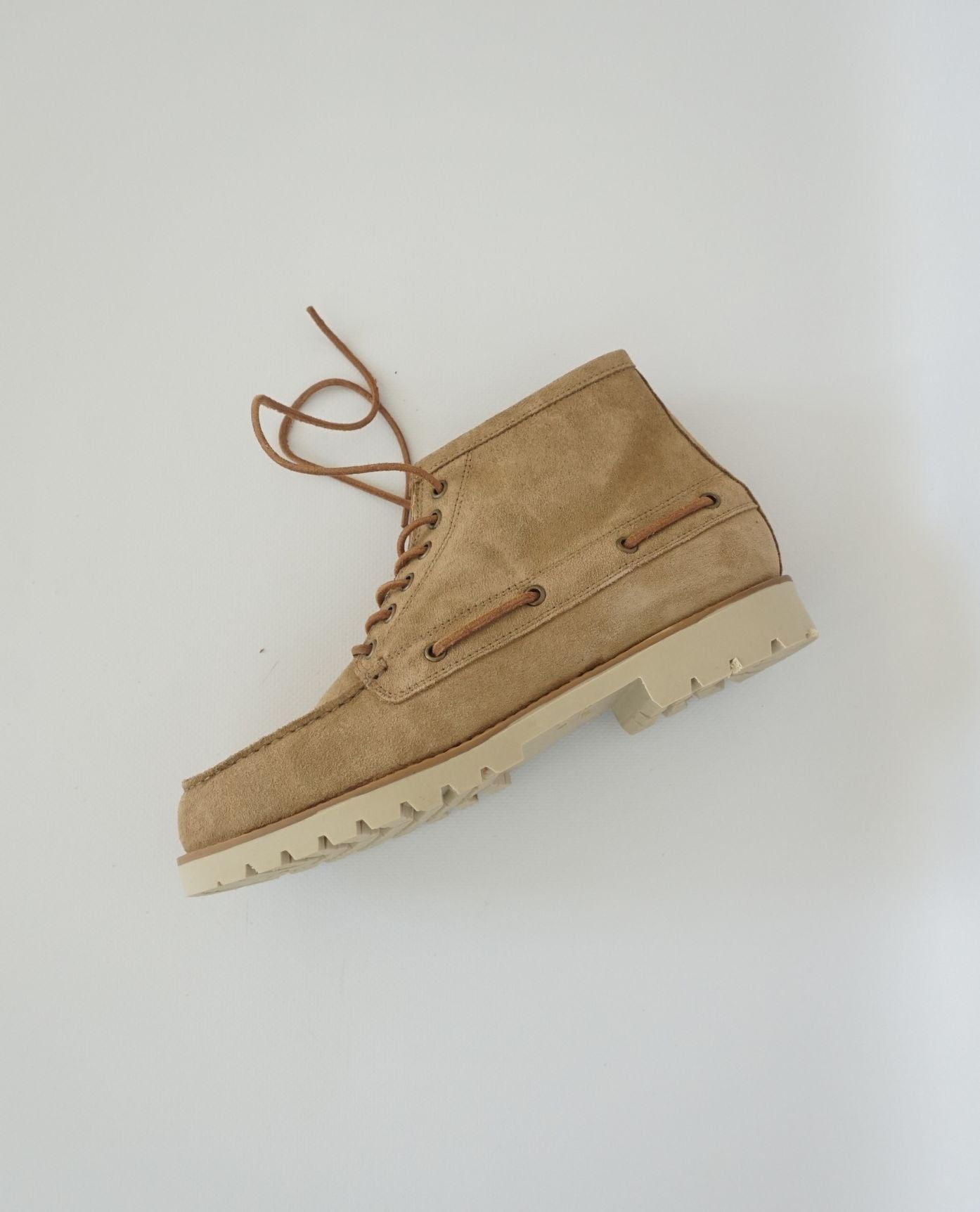Náutico Bota Ante Beige