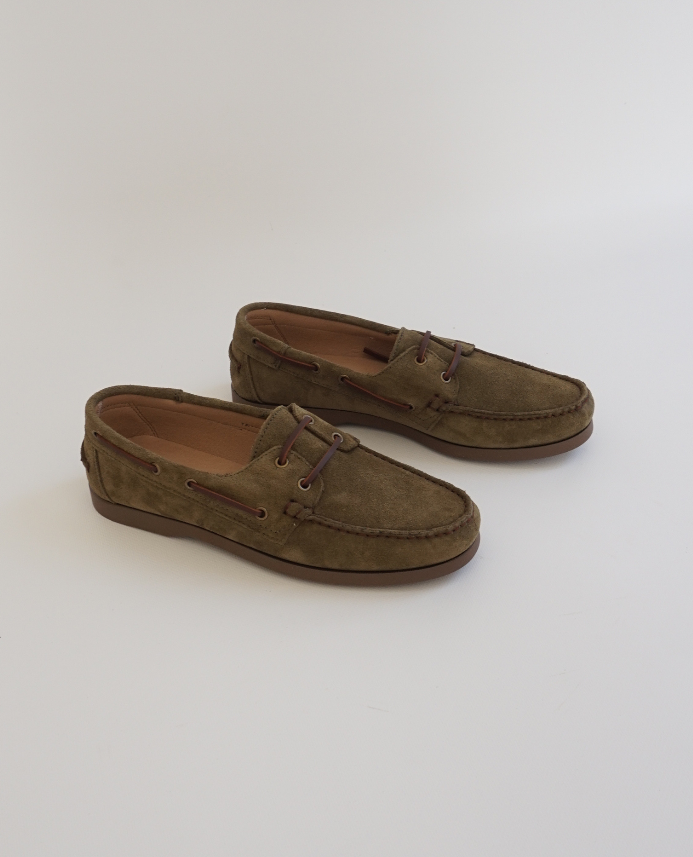 Forest Suede Boat Shoes