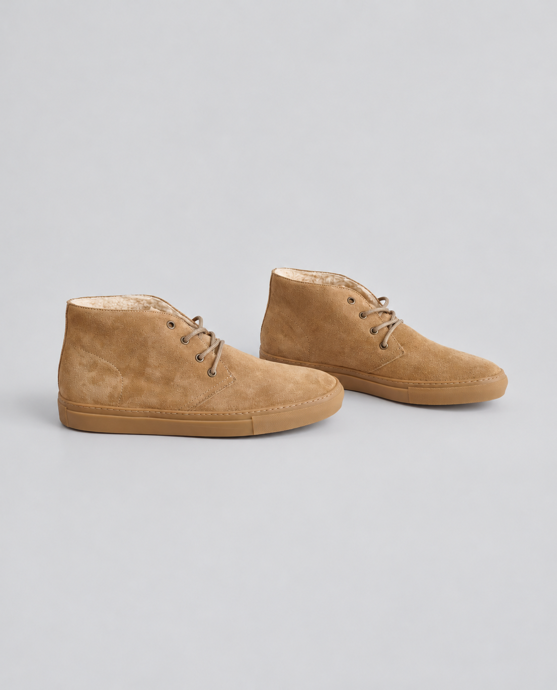Light Brown Derby Shoes