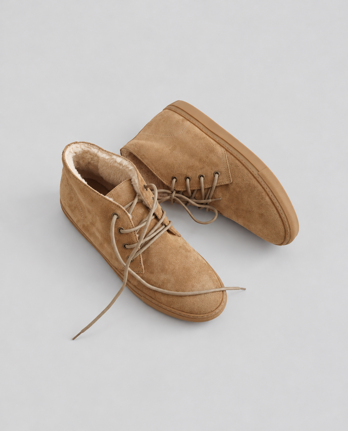 Light Brown Derby Shoes