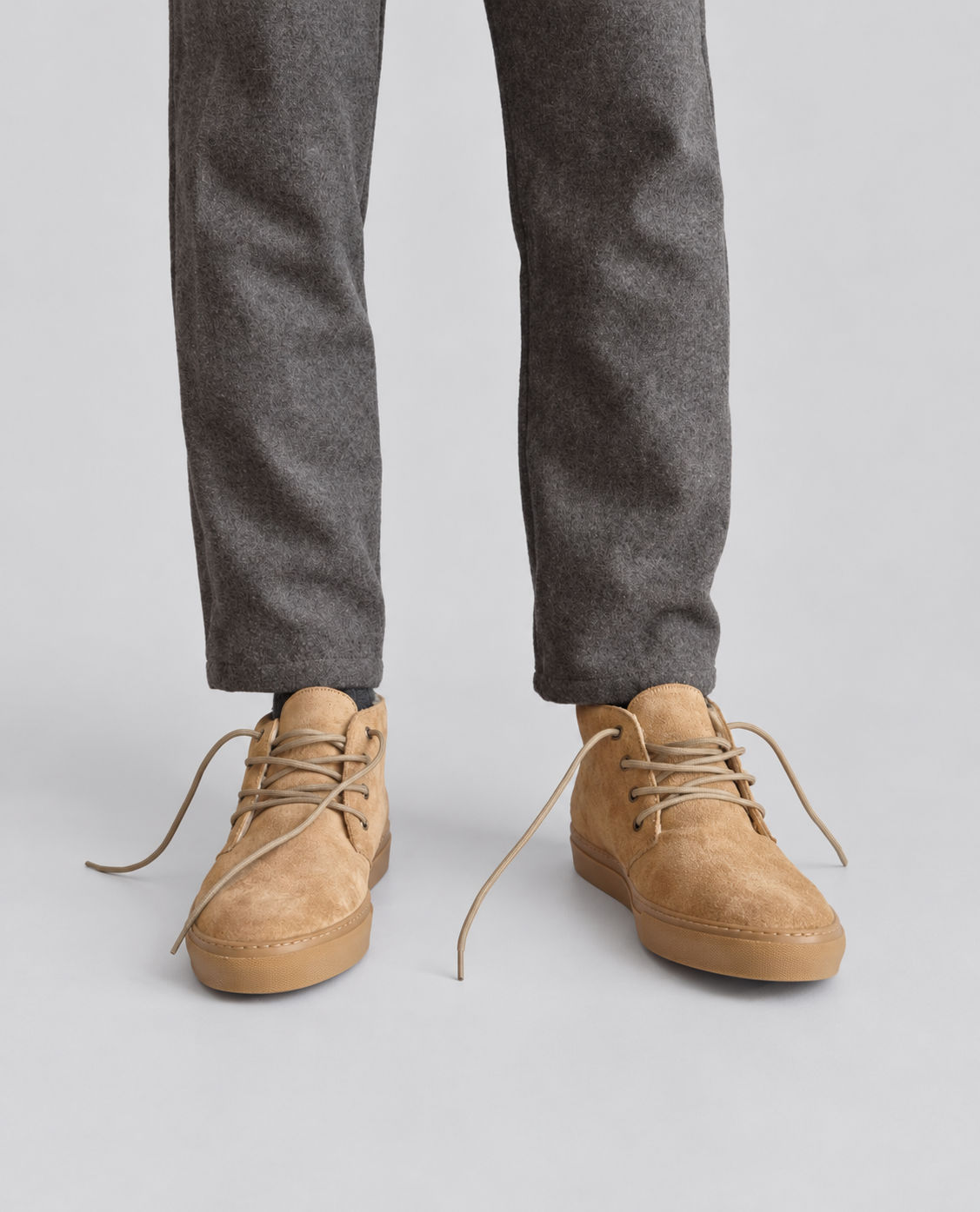 Light Brown Derby Shoes