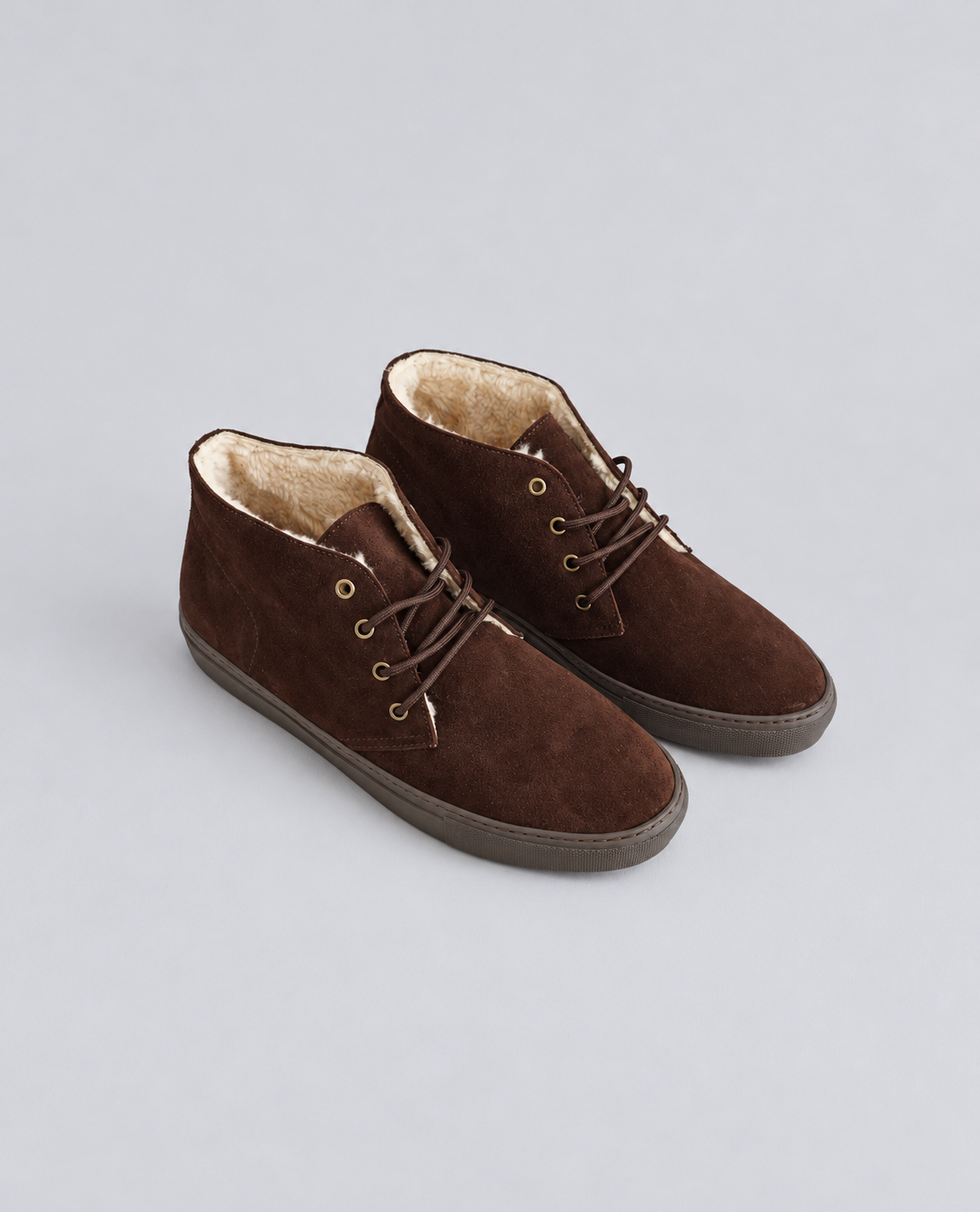 Light Brown Derby Shoes