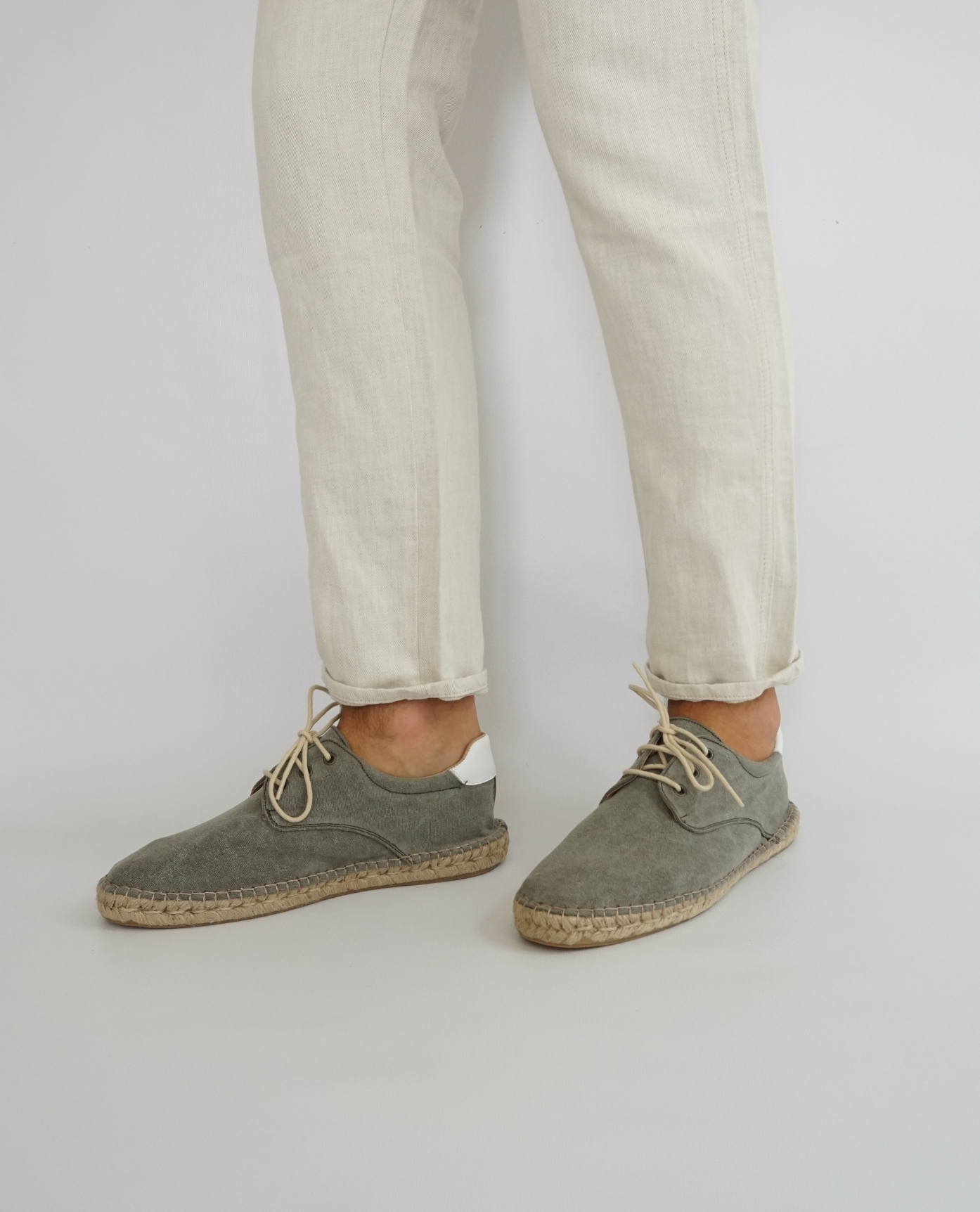 Green Cord Espadrille