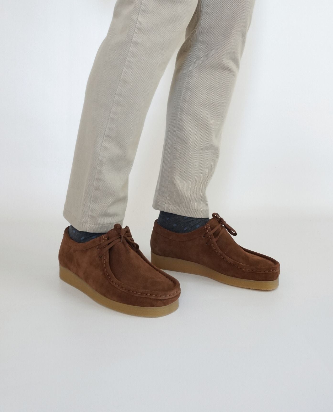 Zapato Ante Marron