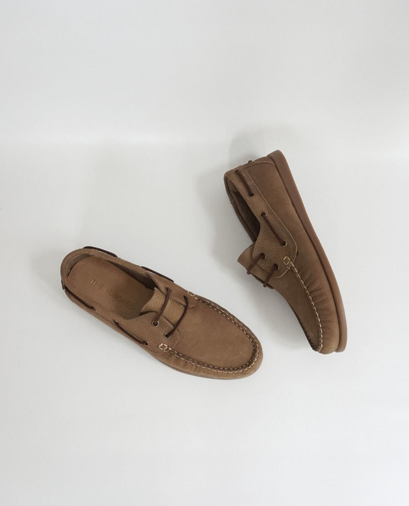 Mud Nubuck Boat Shoes