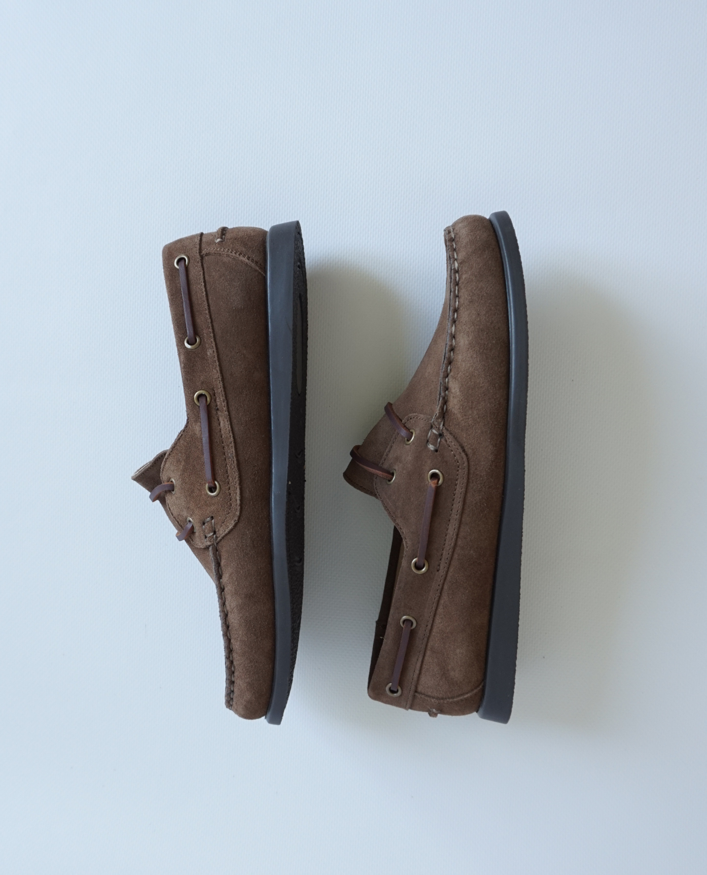Mud Suede Boat Shoes