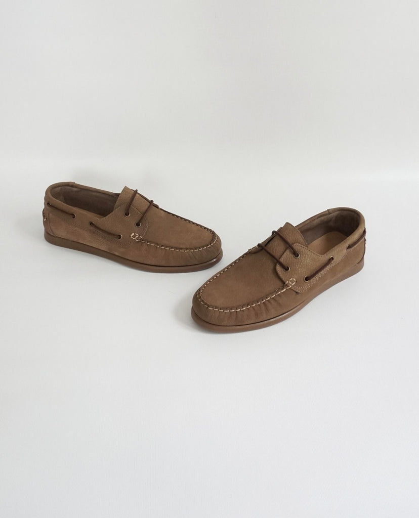 Mud Nubuck Boat Shoes