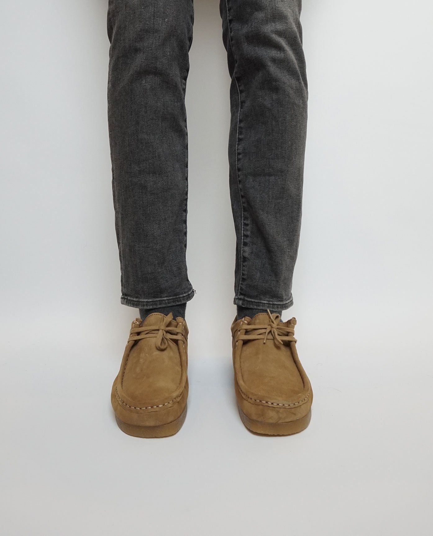Beige Suede Shoe