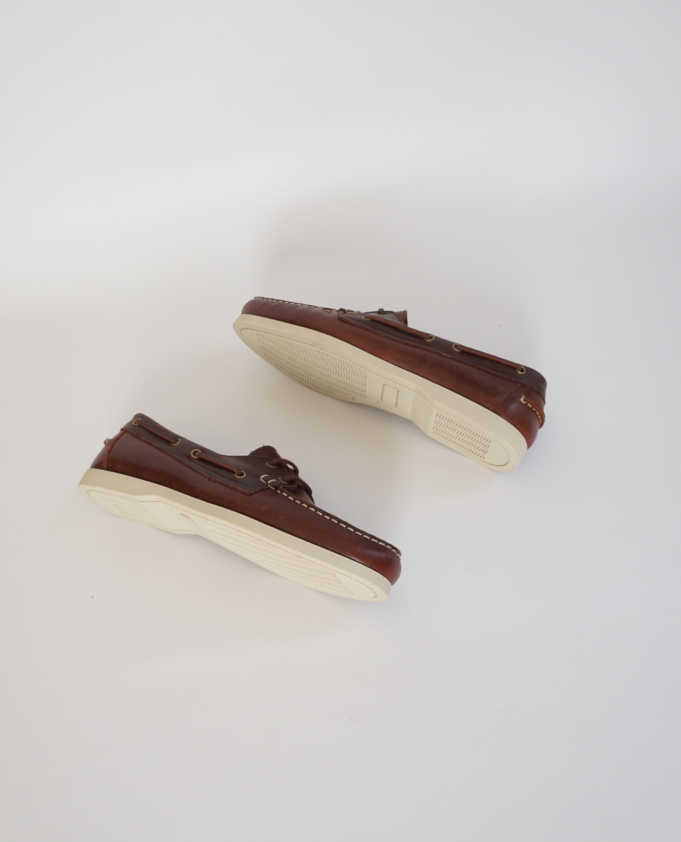 Chestnut Leather Boat Shoes