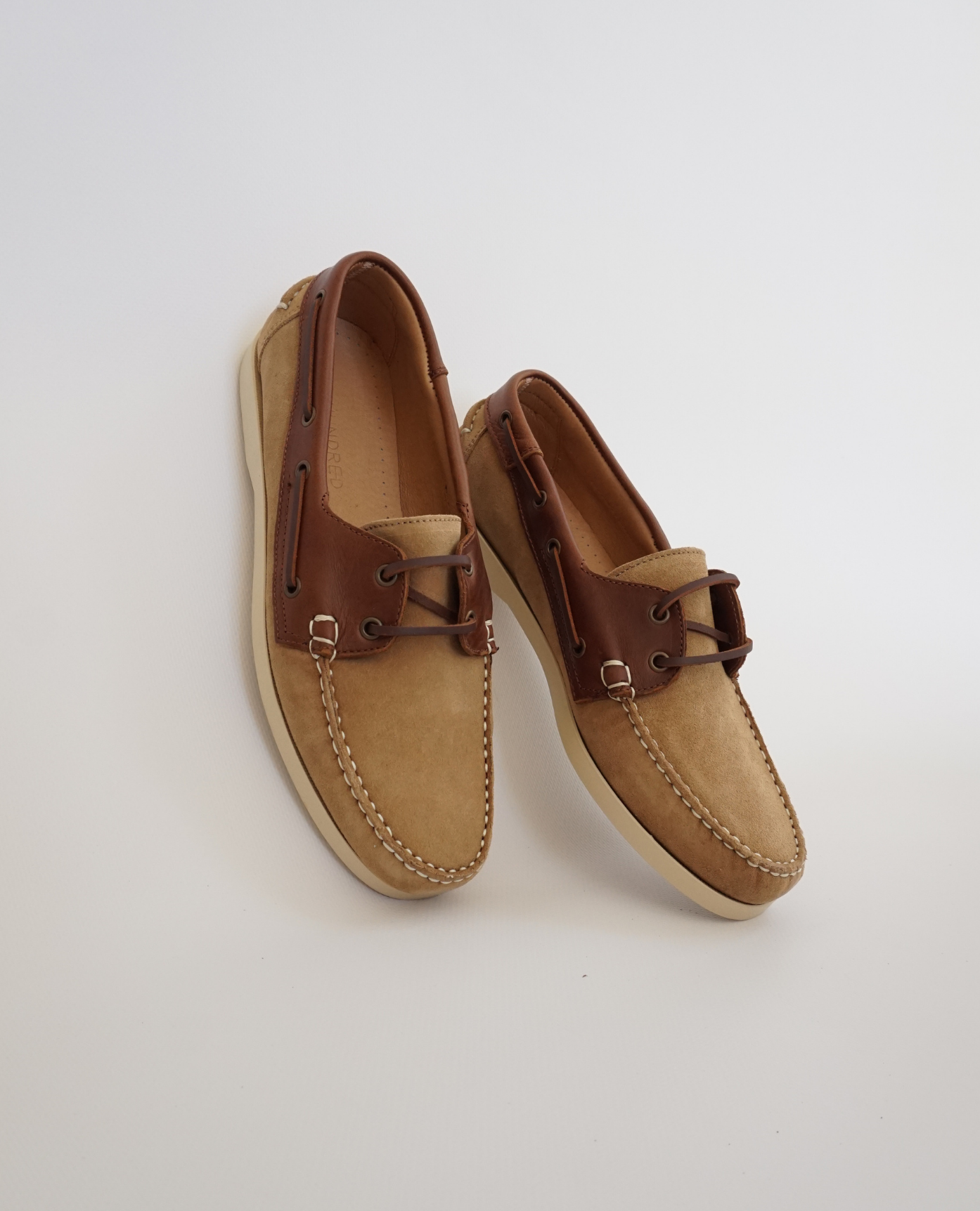 Camel Suede Boat Shoes