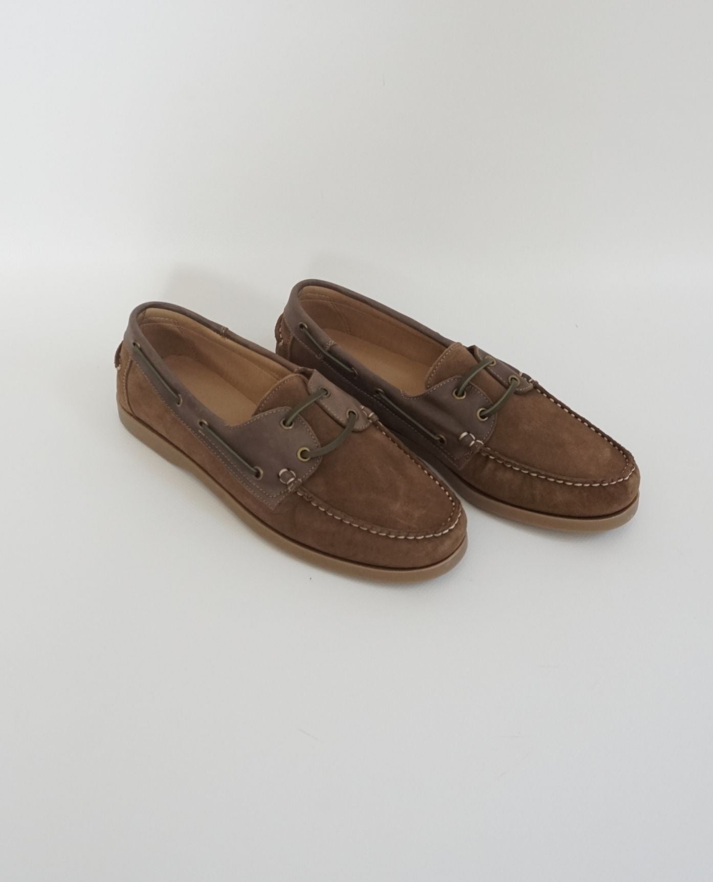 Mud Suede Boat Shoes
