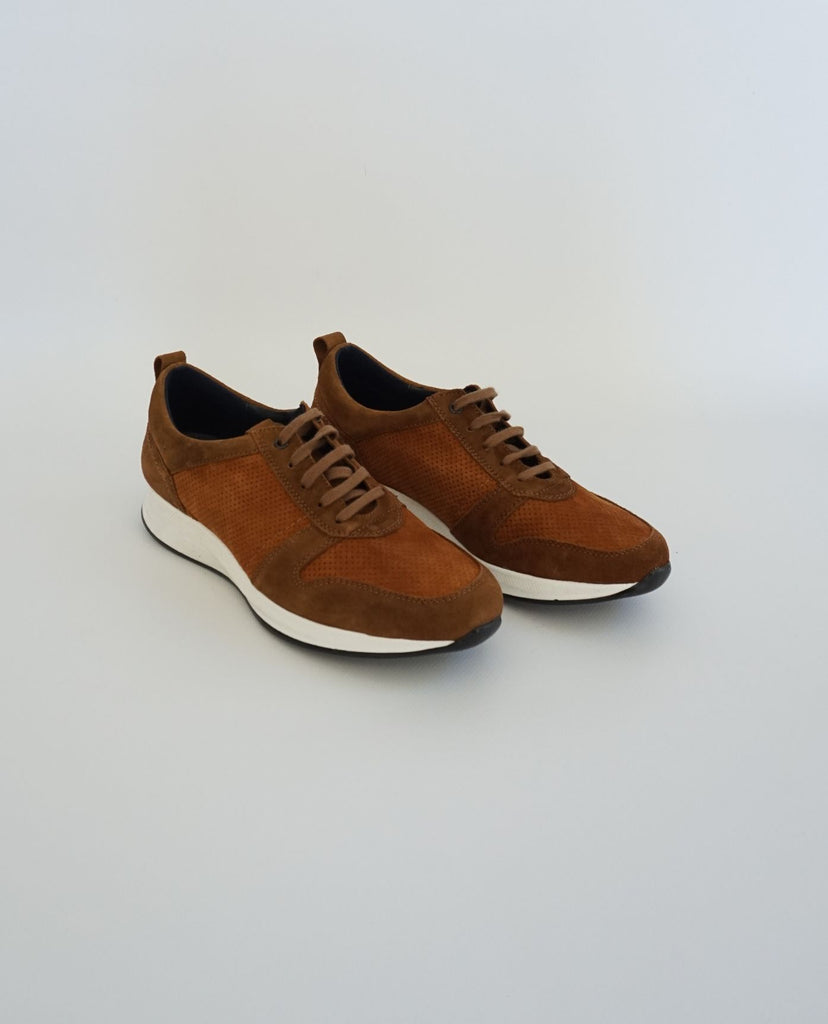 Brown Suede Sneakers