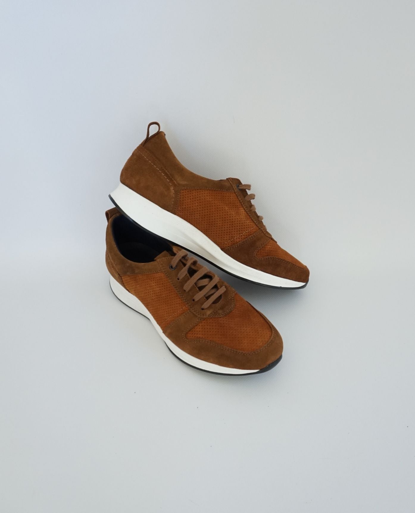 Brown Suede Sneakers