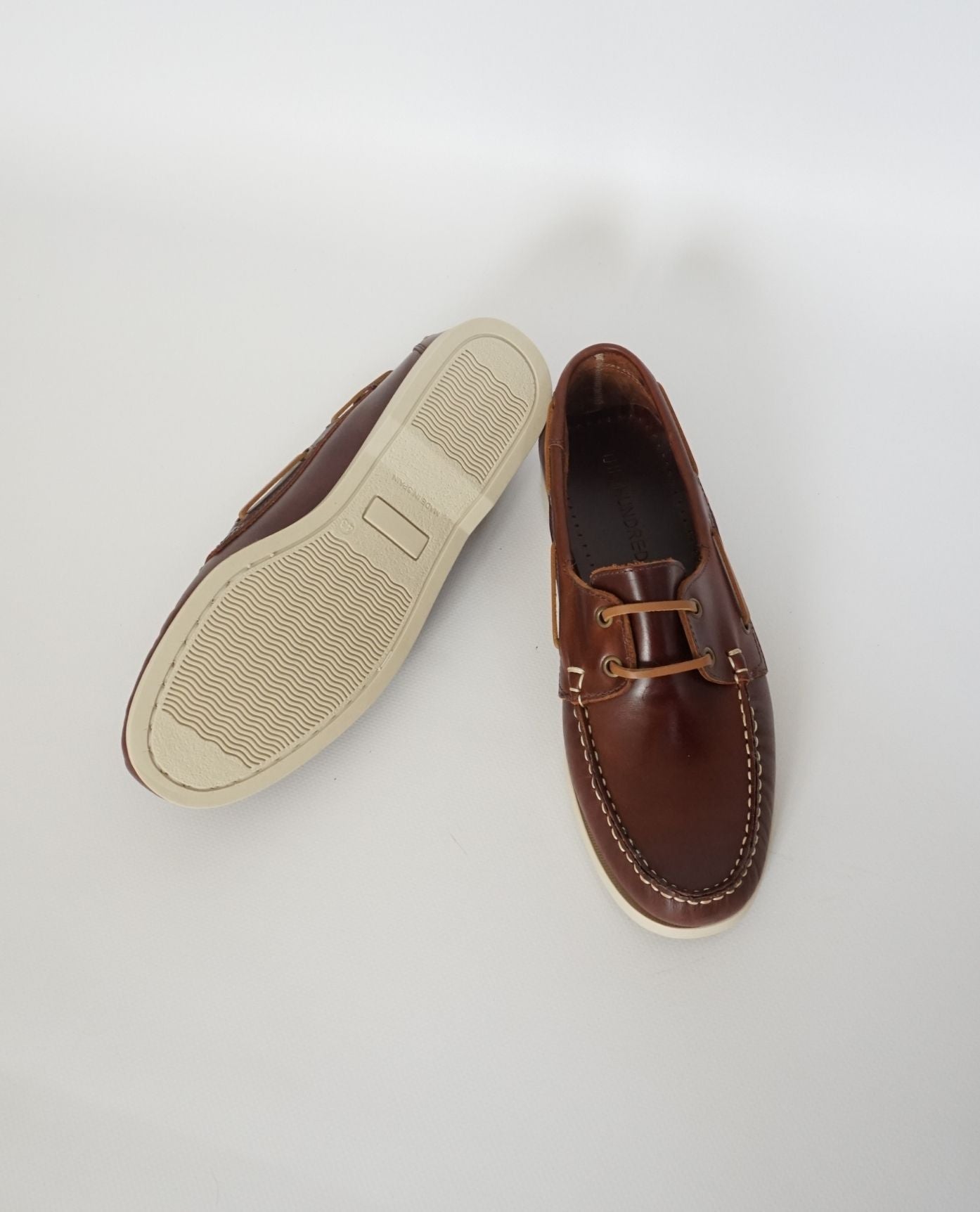 Brandy Leather Boat Shoes