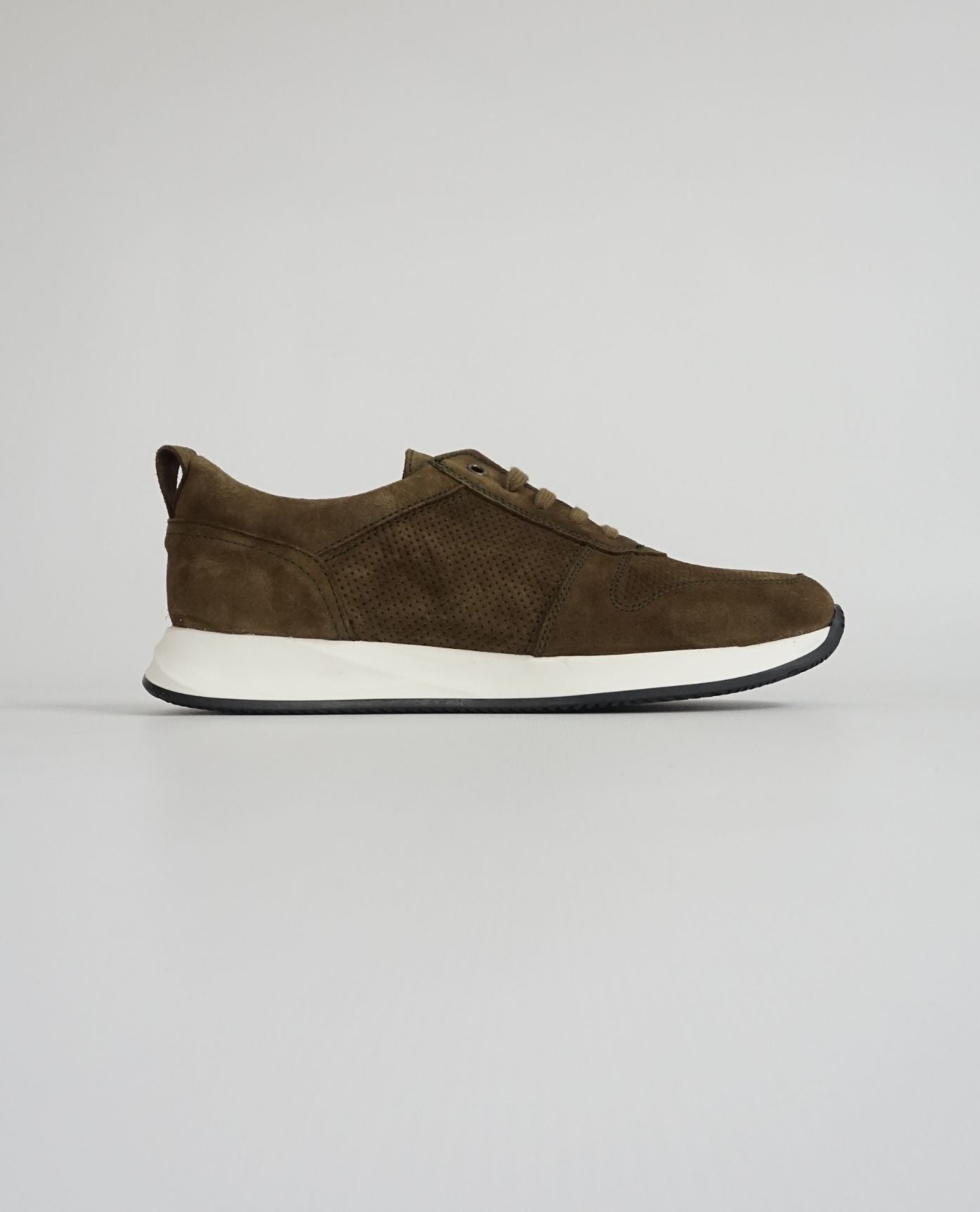 Green Suede Sneakers