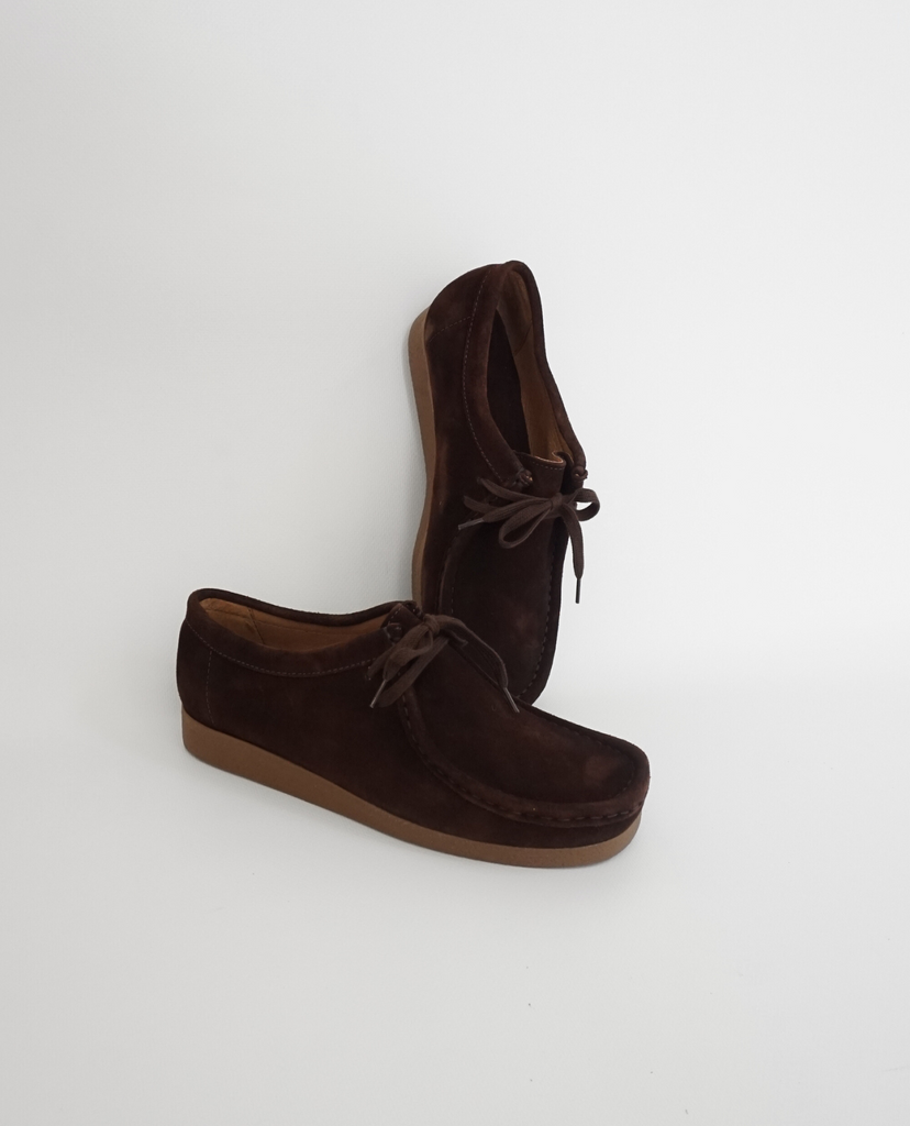 Brown Suede Shoe