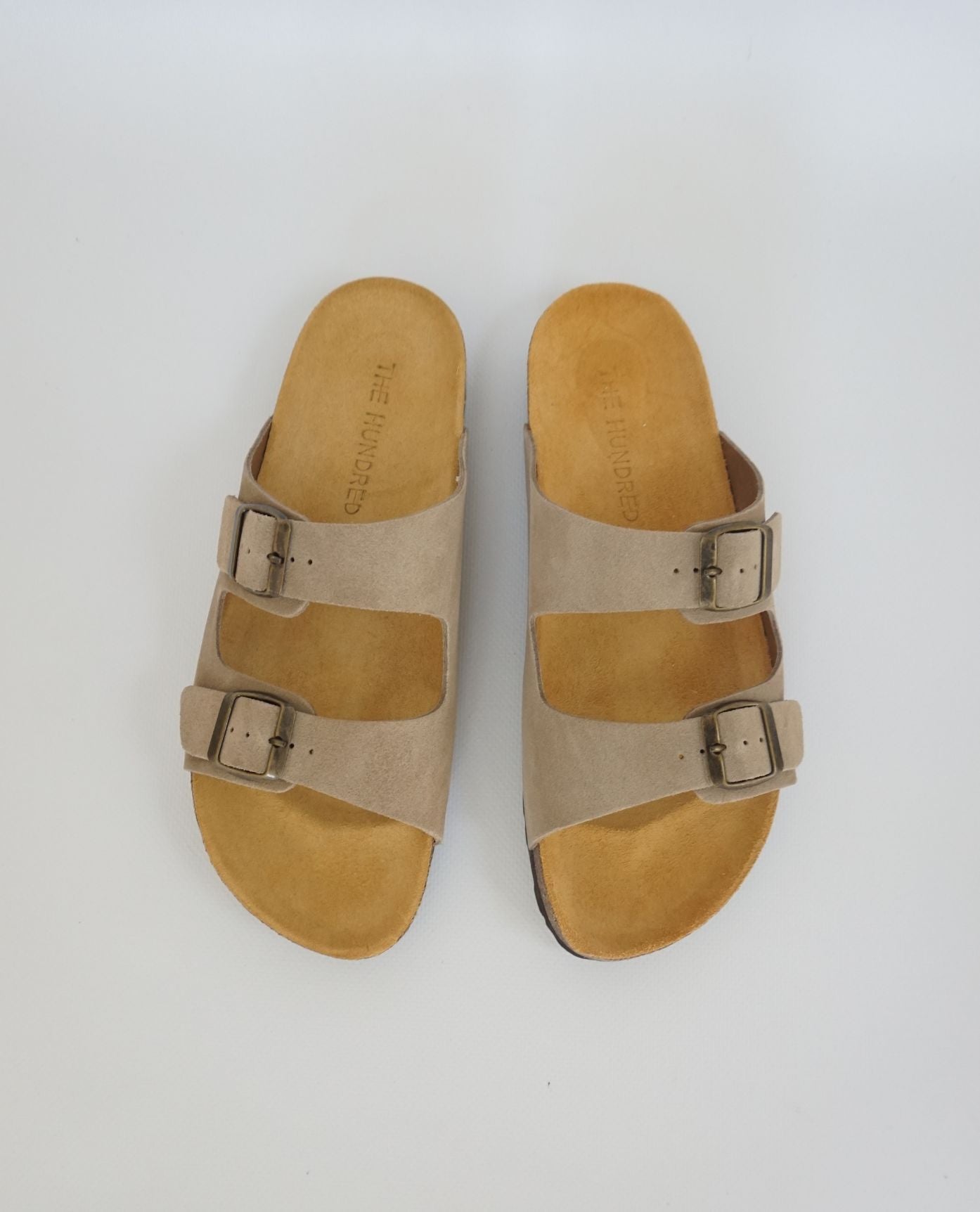 Grey Suede Sandal