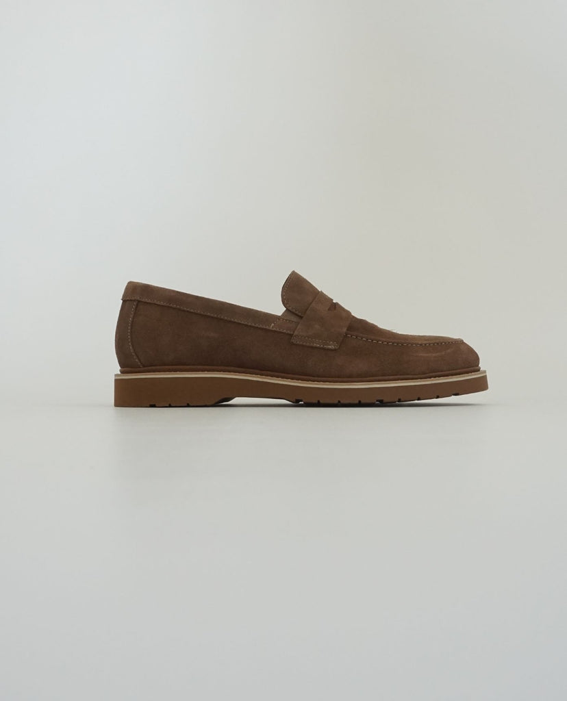 Brown Suede Moccasin