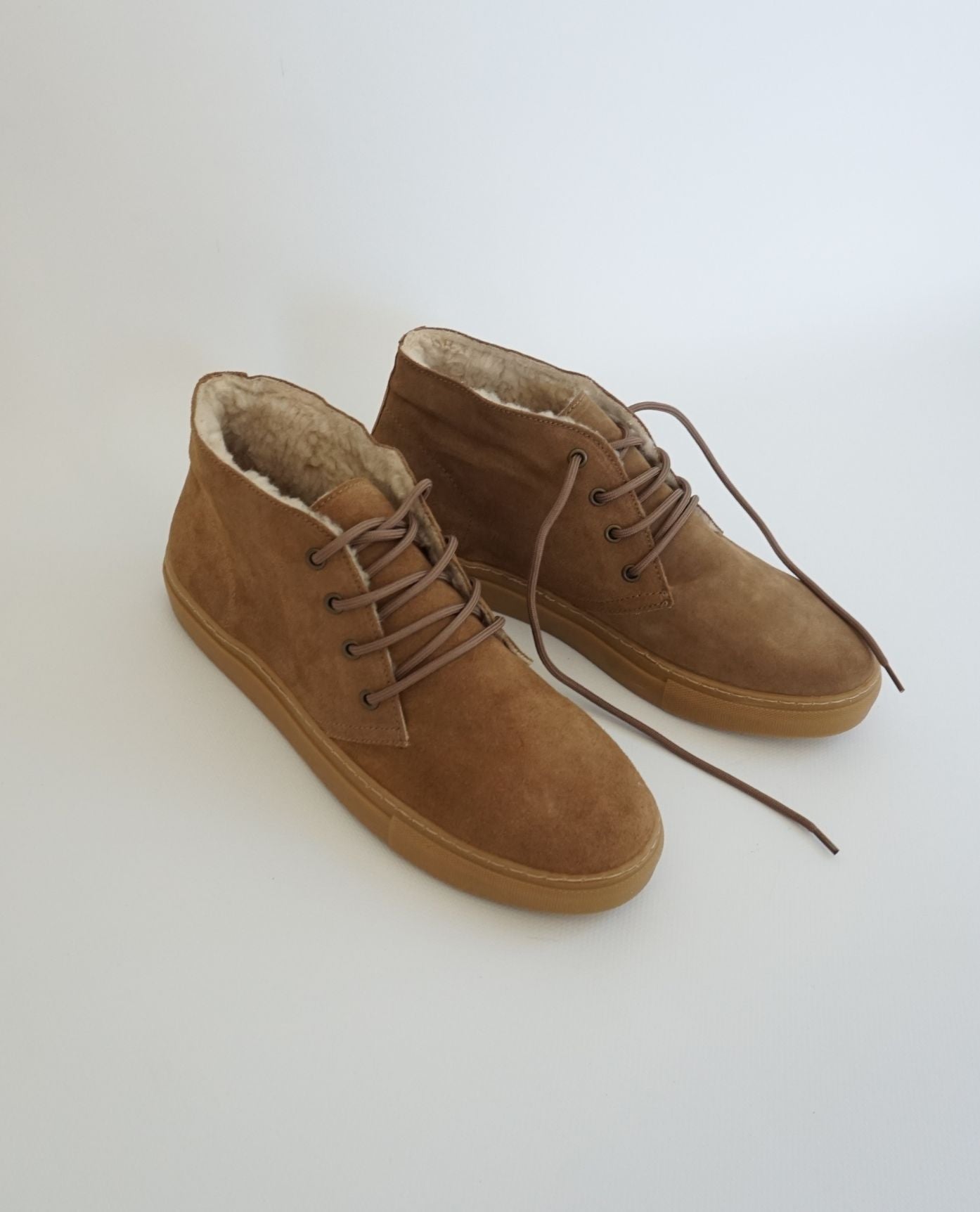 Light Brown Derby Shoes