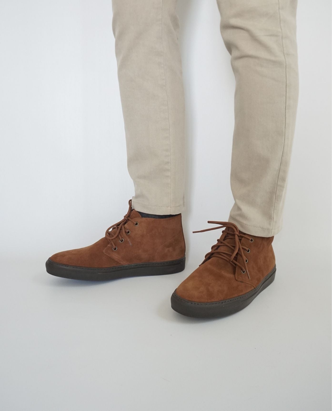 Zapatilla Derby Marron