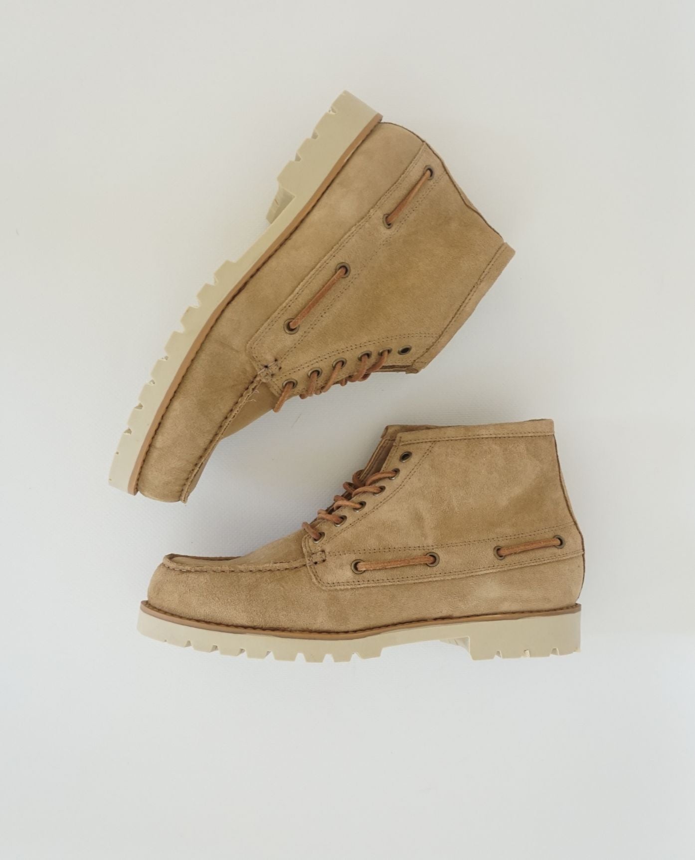 Náutico Bota Ante Beige