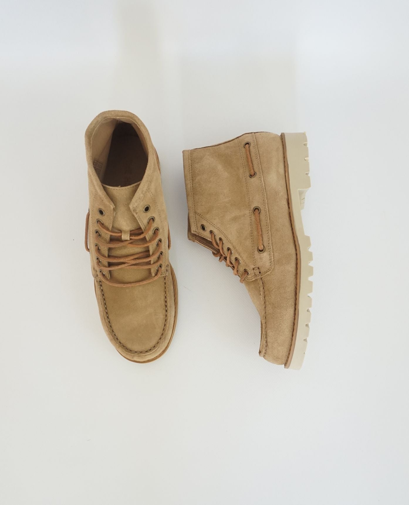 Náutico Bota Ante Beige