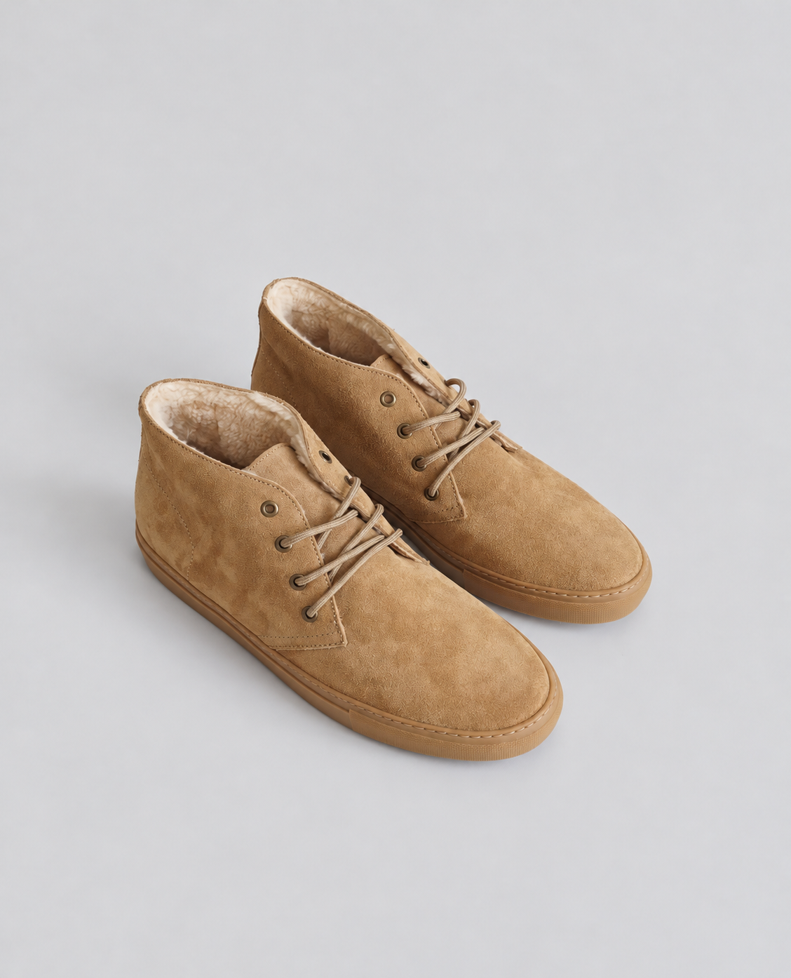 Light Brown Derby Shoes