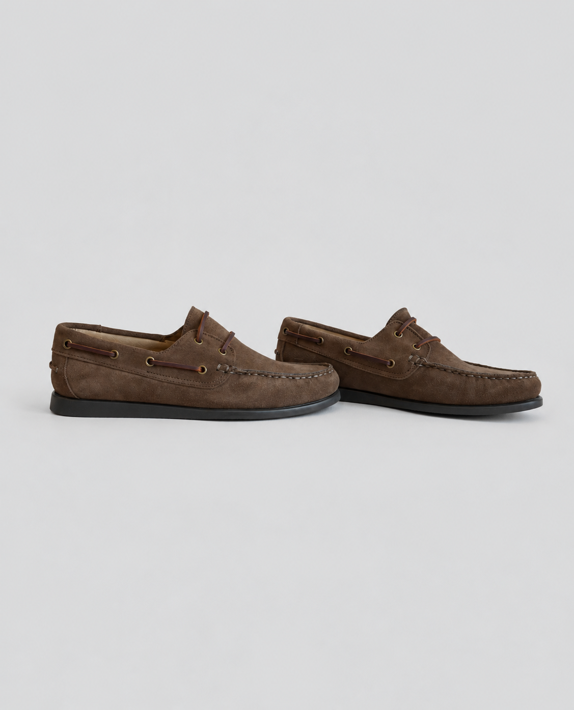 Mud Suede Boat Shoes