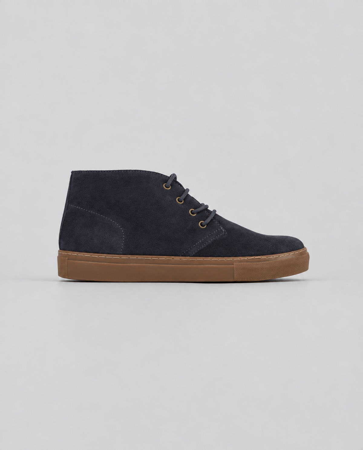 Navy Suede Chukka Sneakers