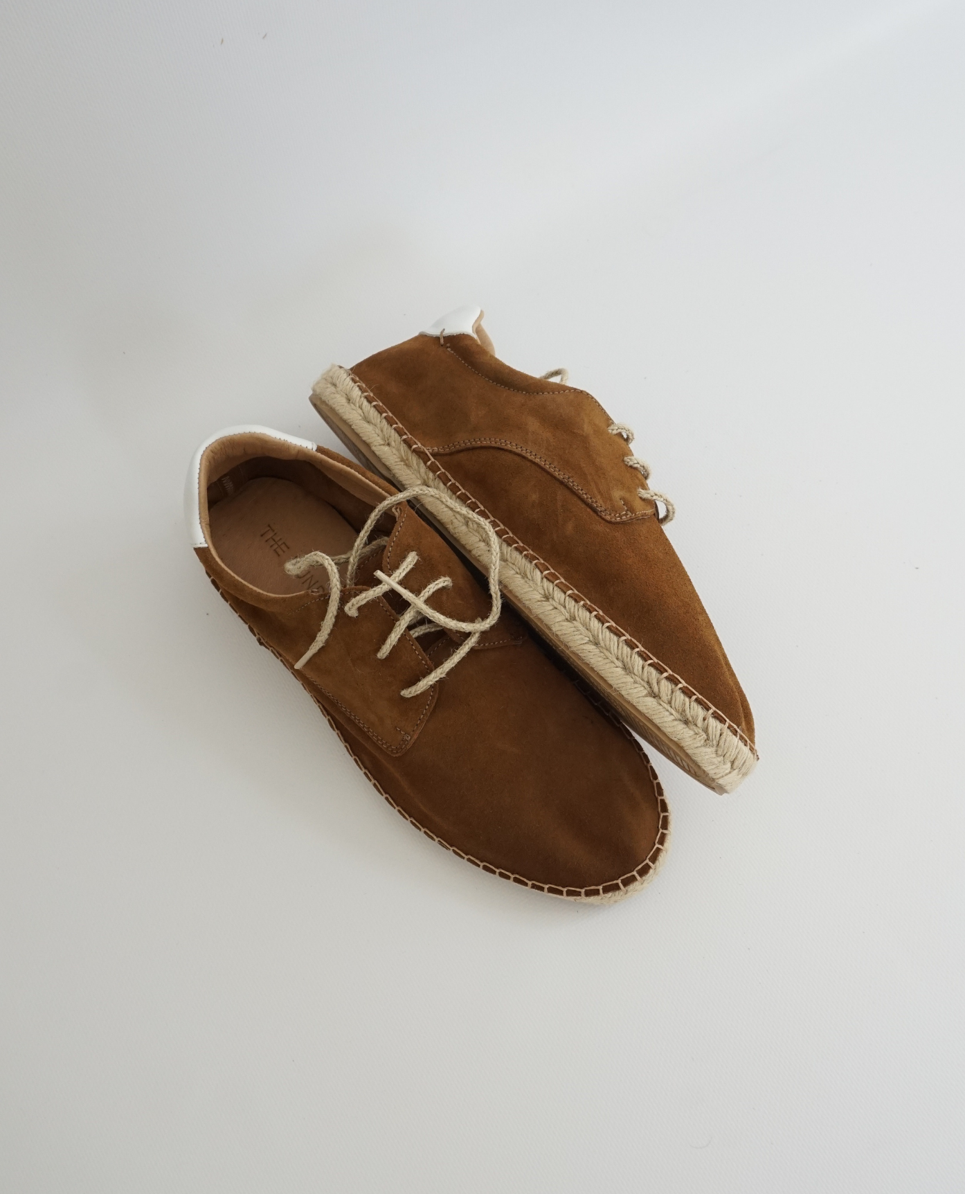 Brown Suede Cord Espadrille