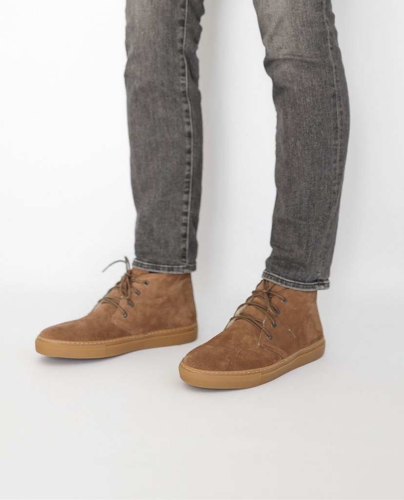 Light Brown Derby Shoes